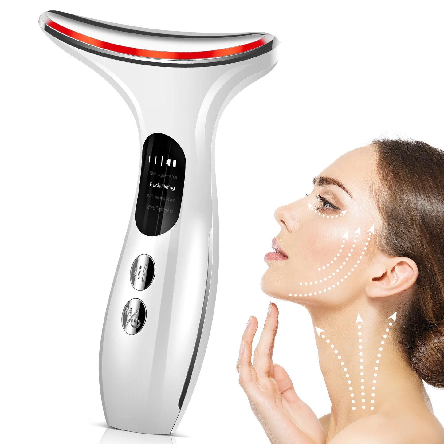 EMS Face Neck Lift Beauty Device Facial Massager